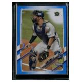 2021 Topps Chrome NPB #160 Yuma Tongu Refractors