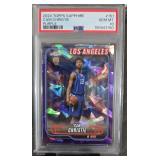 Cam Christie 24 Topps Saph. #151 4/10 Pur PSA 10