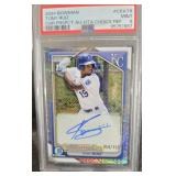 Tony Ruiz 2024 Bowman Chr. #CPATR Auto PSA9