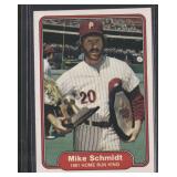 1982 Fleer #637 Mike Schmidt