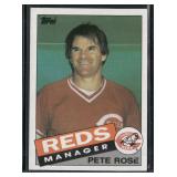1985 Topps #547 Pete Rose