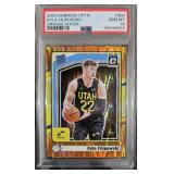 Kyle Filipowski 24 Optic Or. Shock #300 /225 PSA10