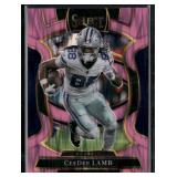 2025 Panini Select #98 CeeDee Lamb Pink Prizm...