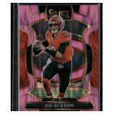 2025 Panini Select #57 Joe Burrow Pink Prizm Shock