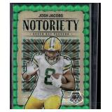 2024 Panini Mosaic #5 Josh Jacobs Notoriety...