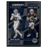 2025 Panini Mosaic #CCO-14 Drake Maye / Josh...