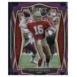2020 Panini Select #118 Joe Montana Purple...