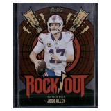 2024 Panini Absolute #RO-JAN Josh Allen Rock Out