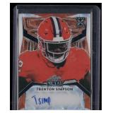 2023 Leaf Metal #PA-TS1 Trenton Simpson...