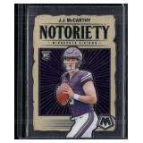 2024 Panini Mosaic #21 J.J. McCarthy Notoriety
