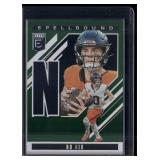 2025 Donruss Elite #26 Bo Nix Spellbound Green
