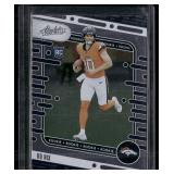 2024 Panini Absolute #112 Bo Nix Blue