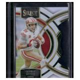 2023 Panini Select #153 George Kittle Silver...