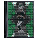 2023 Panini Mosaic #118 Jimmy Garoppolo Green...