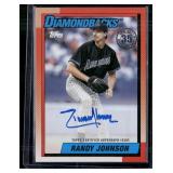 2025 Topps #90AU-ROH Randy Johnson 1990 Topps...
