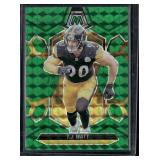 2024 Panini Mosaic #188 T.J. Watt Mosaic Green