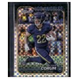 2024 Topps Chrome #219 Blake Corum X-Fractor