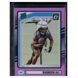 2024 Donruss #347 Rasheen Ali Optic Rated...