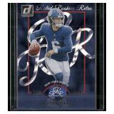 2025 Donruss #1 Jaxson Dart Rated Rookies Retro