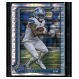 2025 Topps Chrome #101 Jahmyr Gibbs X-Fractor