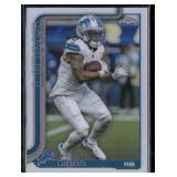 2025 Topps Chrome #101 Jahmyr Gibbs Refractor