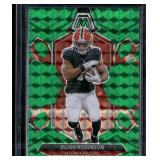 2024 Panini Mosaic #9 Bijan Robinson Mosaic Green