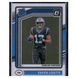 2024 Donruss Optic #299 Xavier Legette Holo