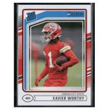 2024 Donruss #398 Xavier Worthy