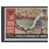 1960 Topps #387a 1959 World Series Game #3 -...