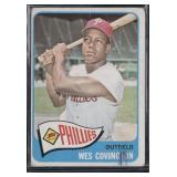 1965 Topps #583 Wes Covington