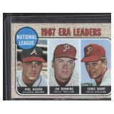 1968 Topps #7 National League 1967 ERA Leaders...