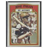 1972 Topps #702 Jose Pagan