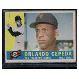1960 Topps #450 Orlando Cepeda