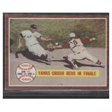 1962 Topps #236 World Series Game #5 - Yanks...
