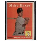1958 Topps #302 Mike Baxes