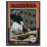1975 Topps #259 Len Randle