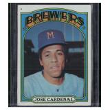 1972 Topps #12 Jose Cardenal