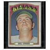 1972 Topps #687 Del Unser