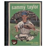 1959 Topps #193 Sammy Taylor