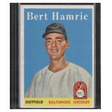 1958 Topps #336 Bert Hamric