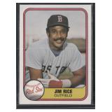 1981 Fleer #222 Jim Rice
