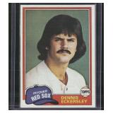 1981 Topps #620 Dennis Eckersley