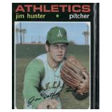 1971 Topps #45 Jim Hunter