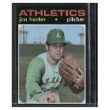 1971 Topps #45 Jim Hunter