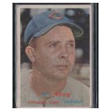 1957 Topps #186 Jim King