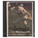 1957 Topps #47 Don Blasingame