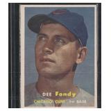 1957 Topps #42 Dee Fondy