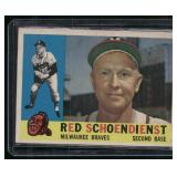 1960 Topps #335 Red Schoendienst