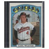 1972 Topps #323 Earl Weaver