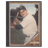 1962 Topps #110a Bill Skowron